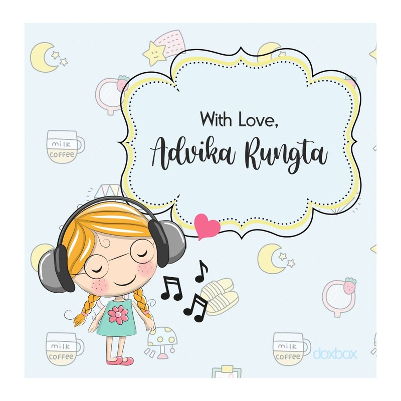 Personalised Gift Tags – Green Girl