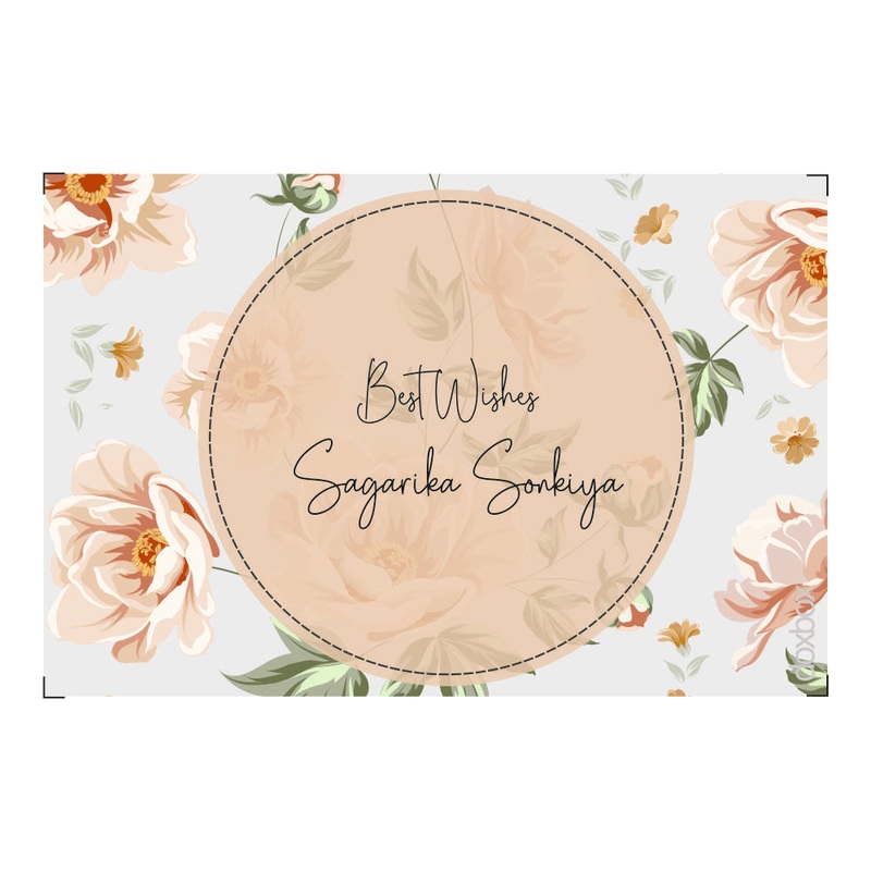 Personalised Gift Tags – Pink Orchids