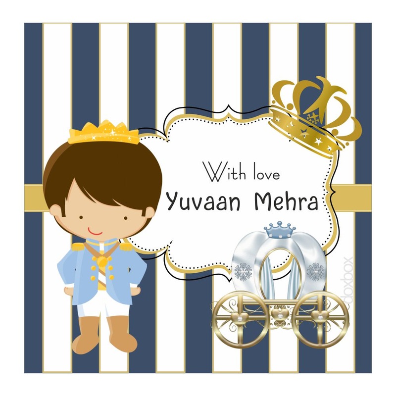 Personalised Gift Tags – Prince