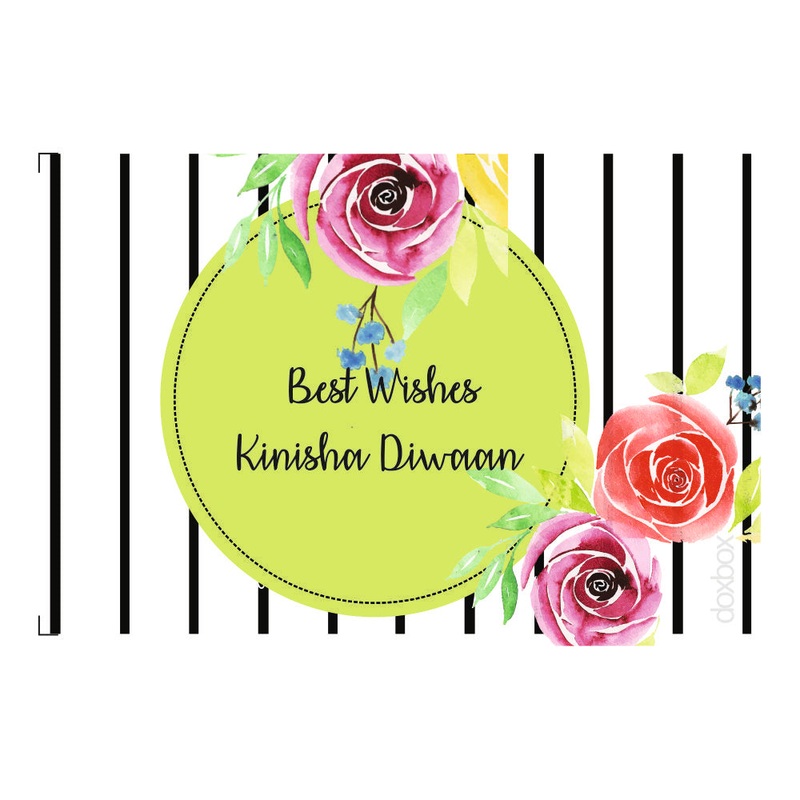 Personalised Gift Tags – Rose