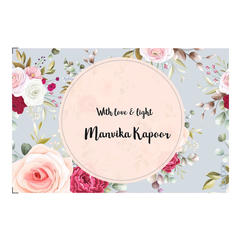 Personalised Gift Tags – Rose Garden