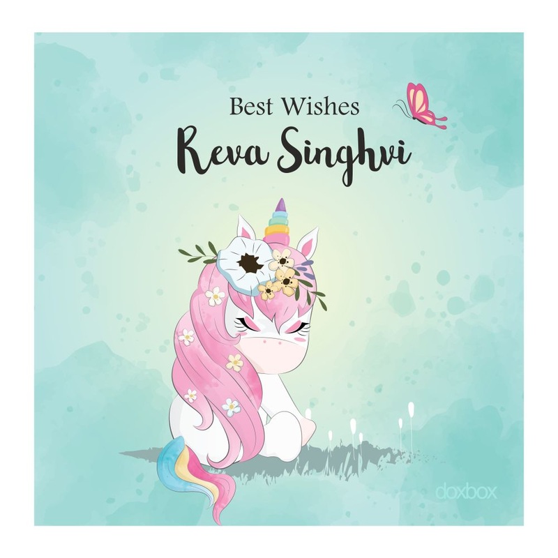 Personalised Gift Tags – Unicorn Dreams