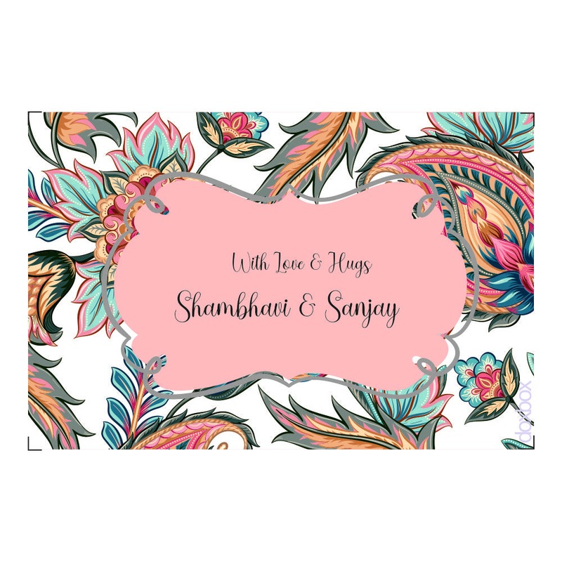 Personalised Gift Tags – Vintage Floral