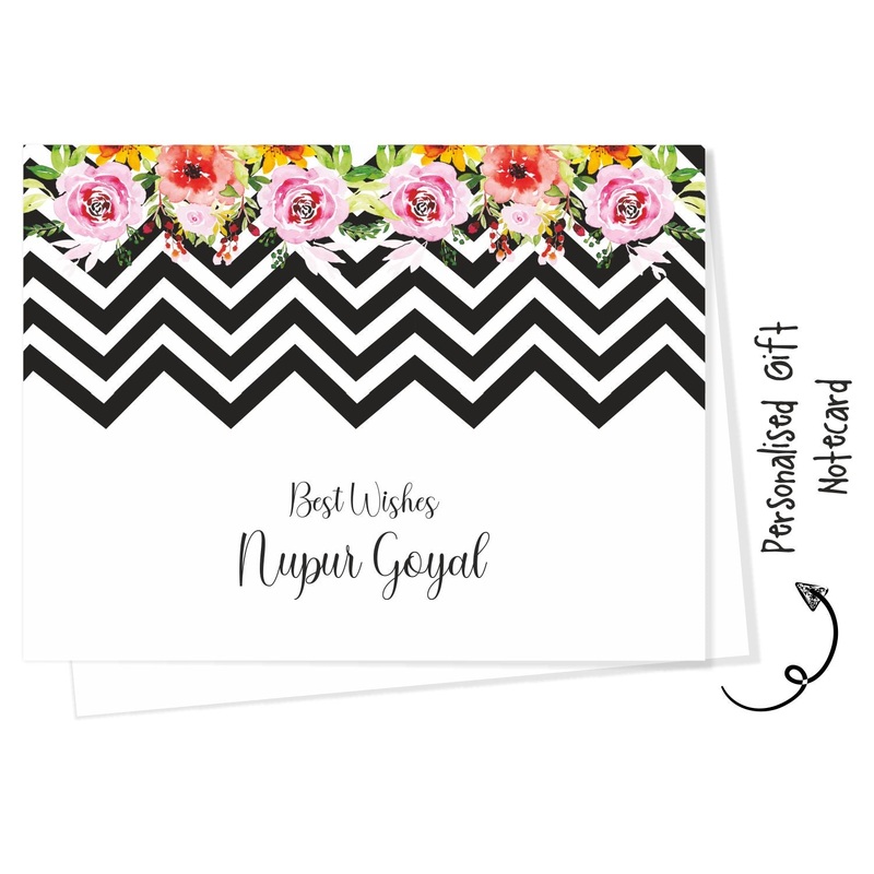 Personalised Gift Tags – Zig Zag Floral