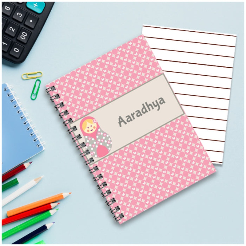 Personalised Notebook (A5 Size) – Babushka