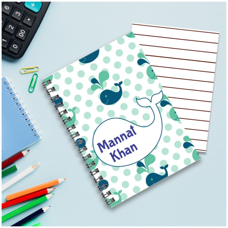 Personalised Notebook (A5 Size) – Fishyfish