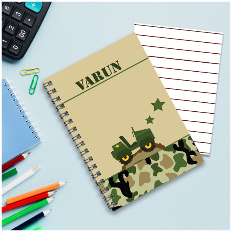 Personalised Notebook (A5 Size) – Ranger