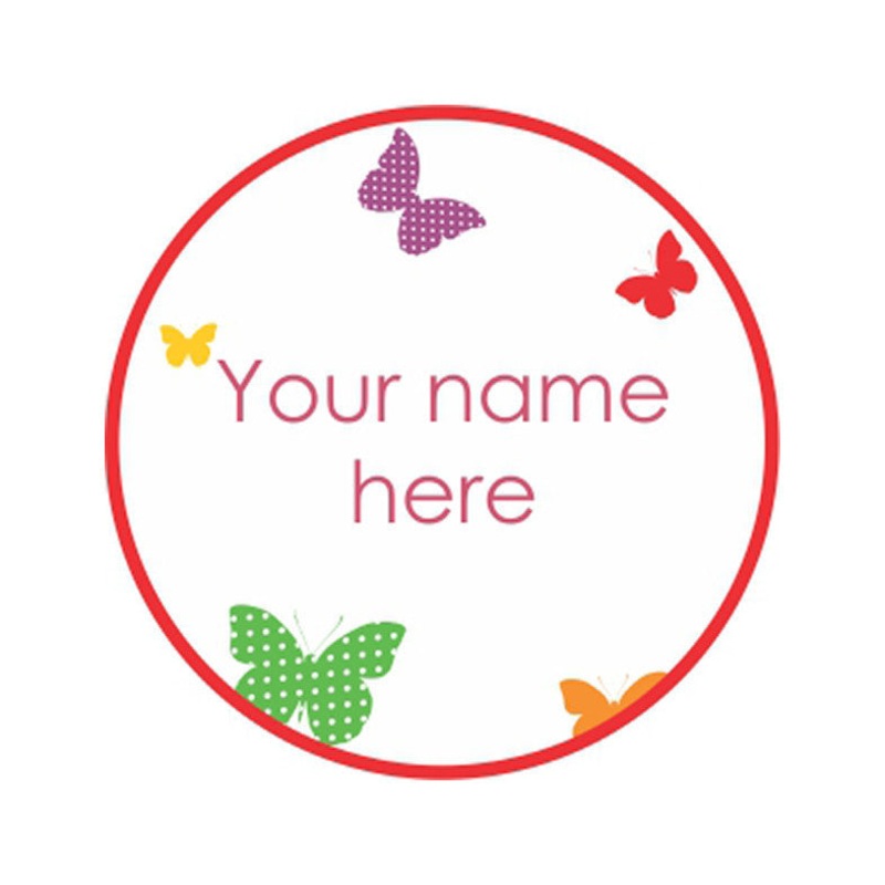 Colorflies Iron on Labels