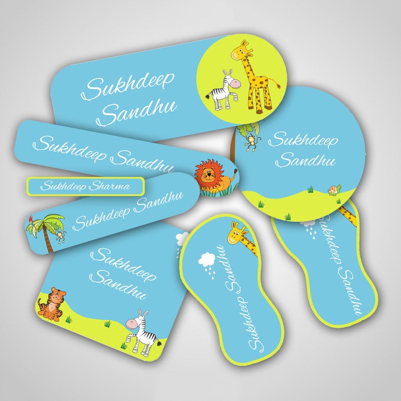 Jungle Bungle Labels Super Saver Set