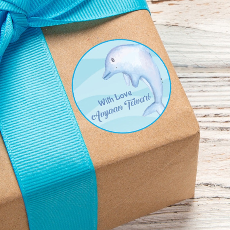 Personalised Gift Sticker – Under The Sea Assorted – Set of 60