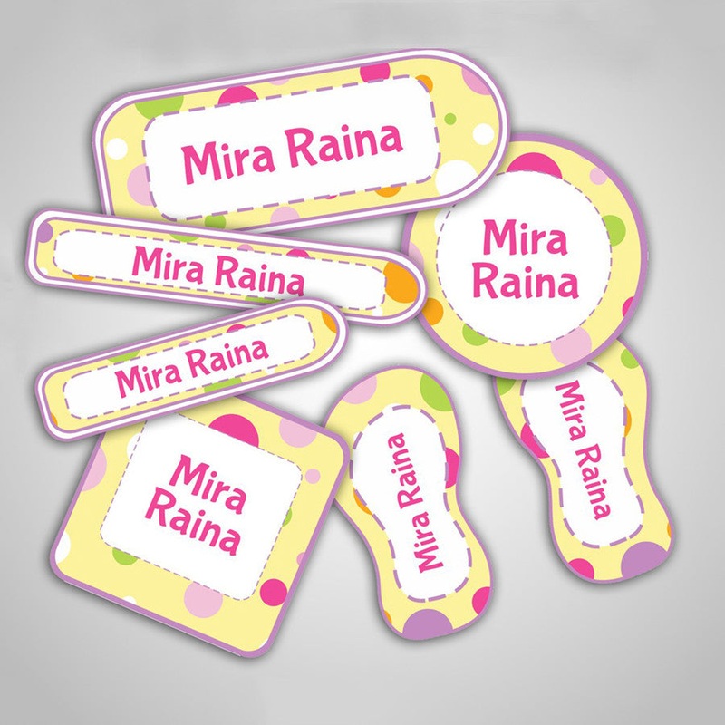 Polka Dot Labels Super Saver Set