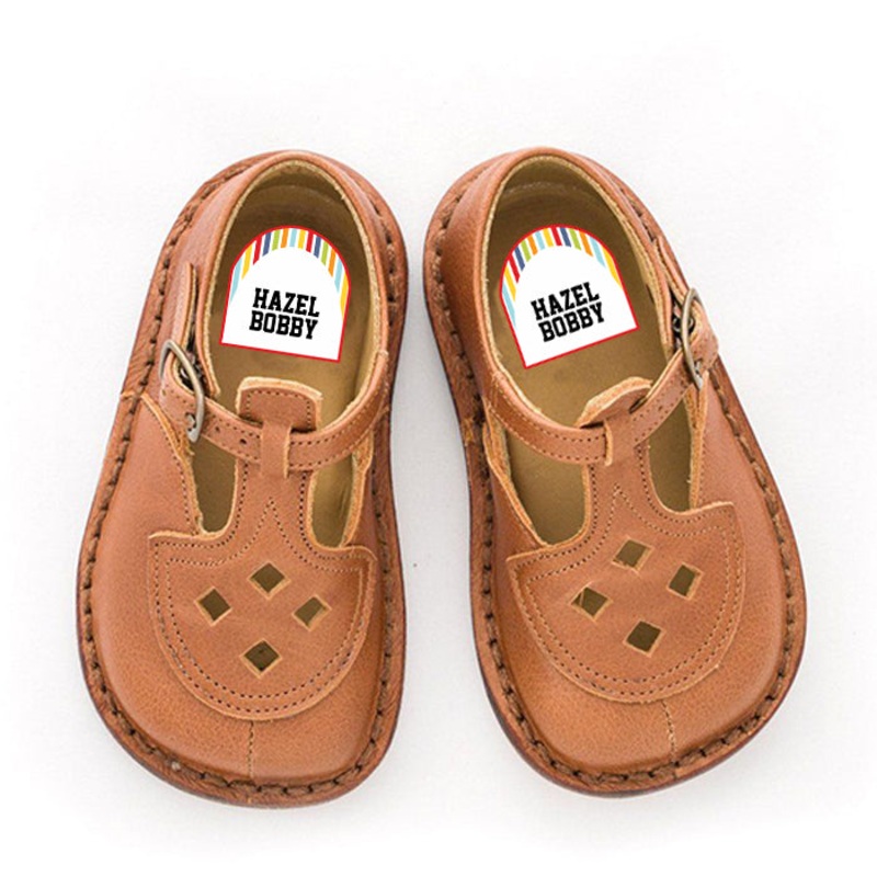 Shoe Labels Pack – Colorful Stripes