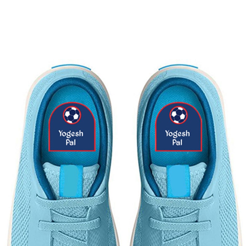 Shoe Labels Pack – Football –  12 Pairs