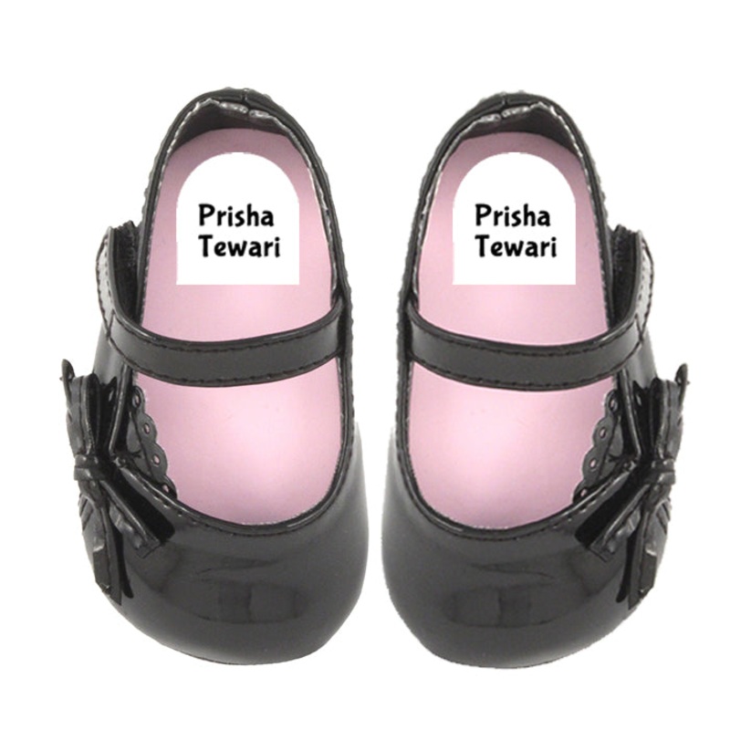 Shoe Labels Pack – Solid White