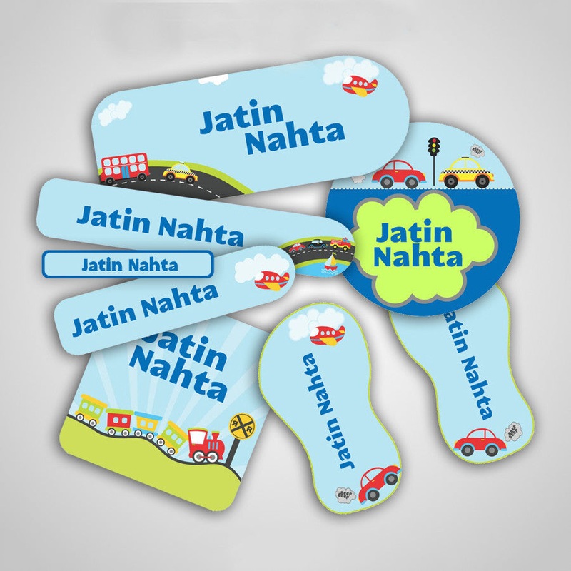 Transport Labels Super Saver Set
