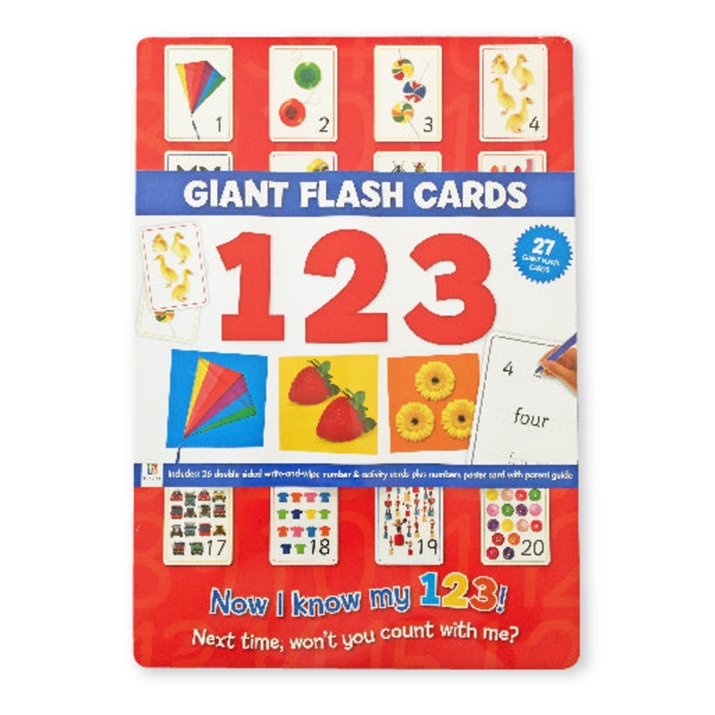 Giant Flash Cards: 123 – Giant Flash Cards