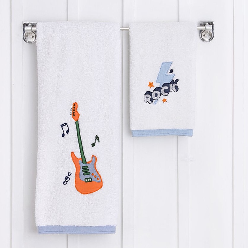 Kids Hand/Bath Towel – Rockstar