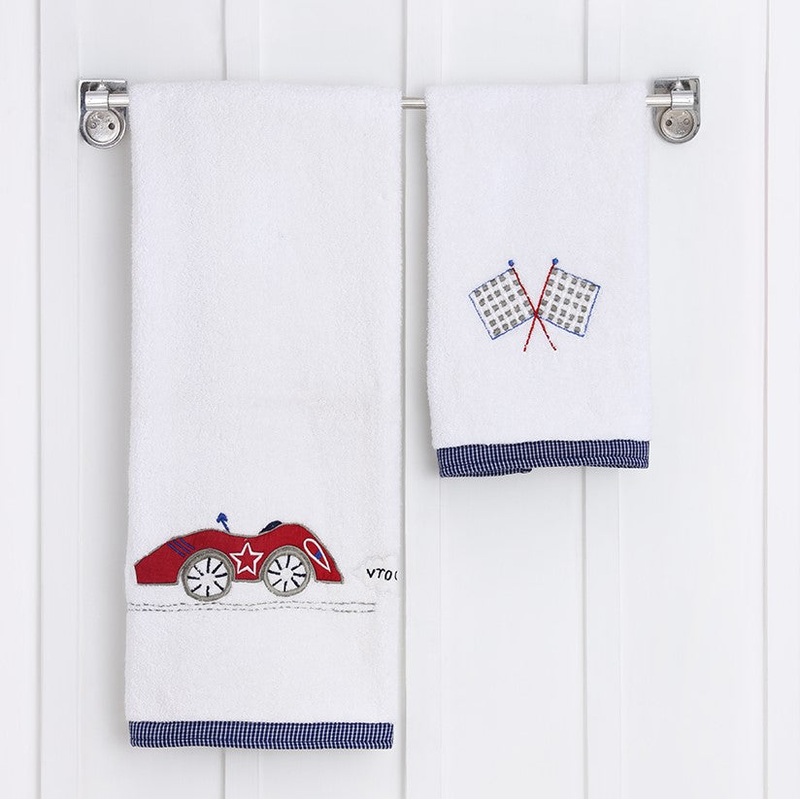 Kids Hand/Bath Towel – Vroooom!