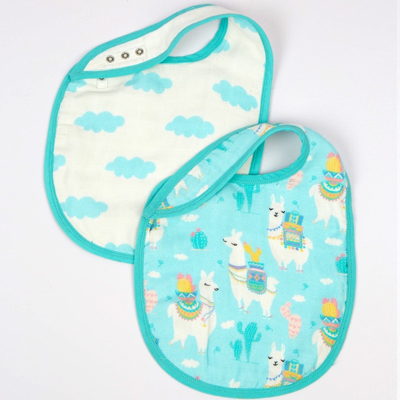 Llama Love Organic Classic Bib Set