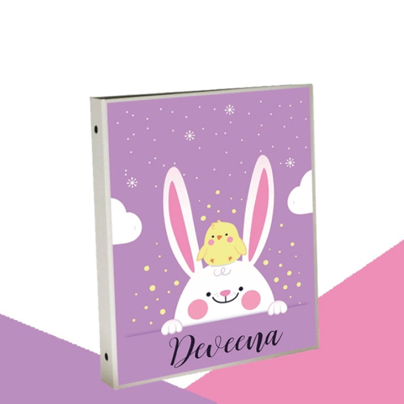 Personalised Binder – Bunny