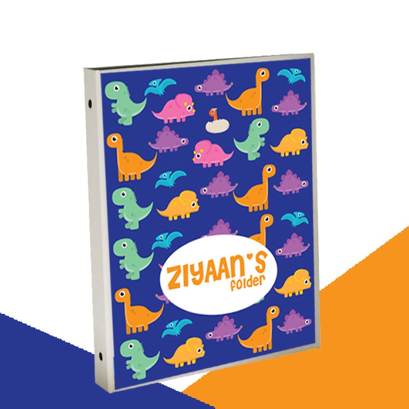 Personalised Binder – Dino