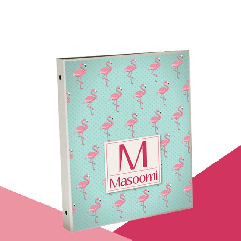 Personalised Binder – Flamingo