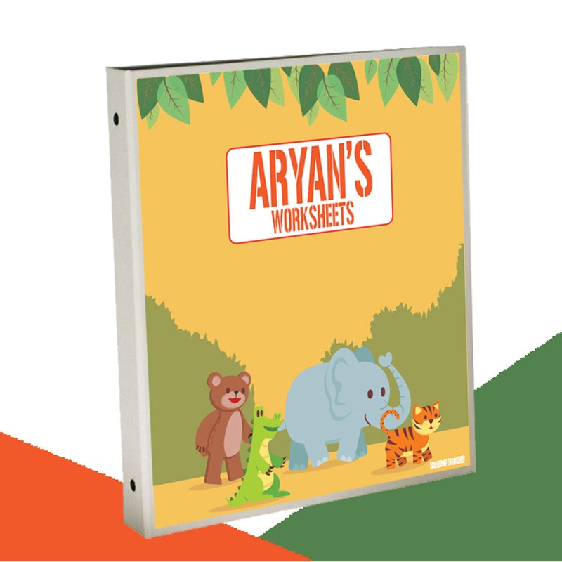 Personalised Binder – Jungle