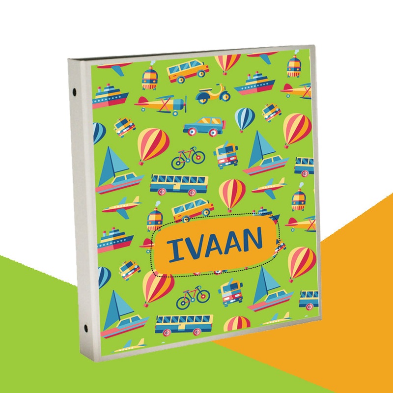 Personalised Binder – Transportations