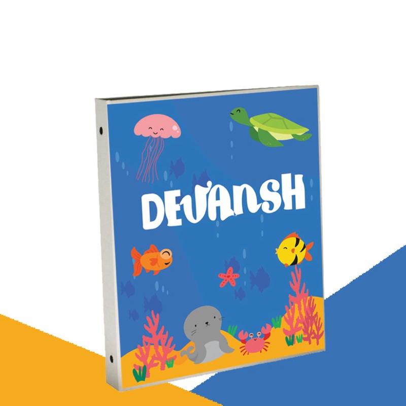 Personalised Binder – Underwater