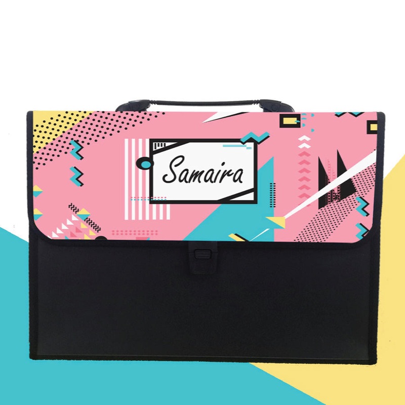 Personalised Folder – Colour Pop