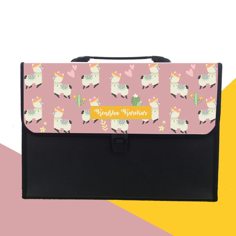 Personalised Folder – Llama