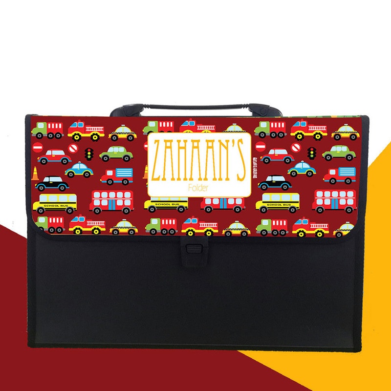 Personalised Folder – Transport