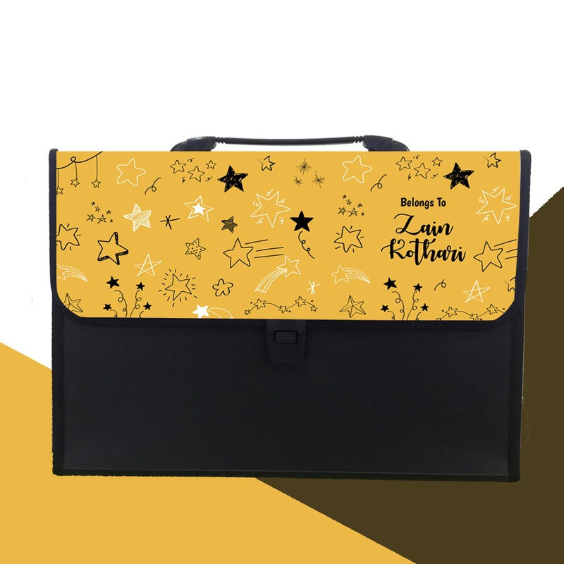 Personalised Folder – Twinkle Twinkle Stars
