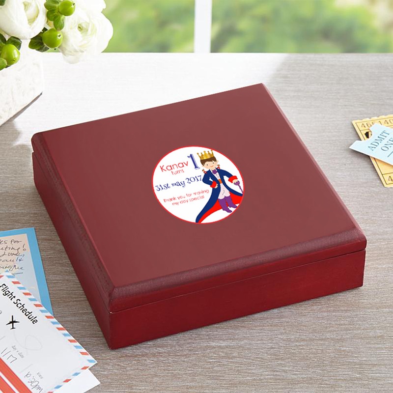 Personalised Gift Stickers – Little Prince, Set of 60