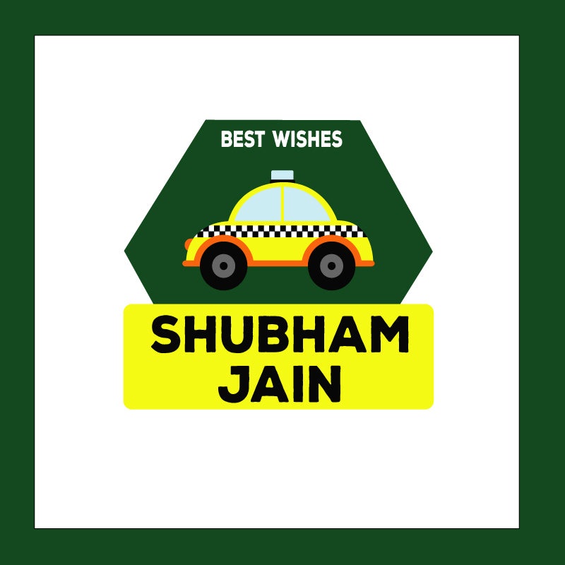 Personalised Gift Stickers – Transport, Pack of 24