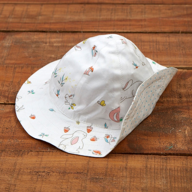 Snuggle Bunny Organic Sun Hat