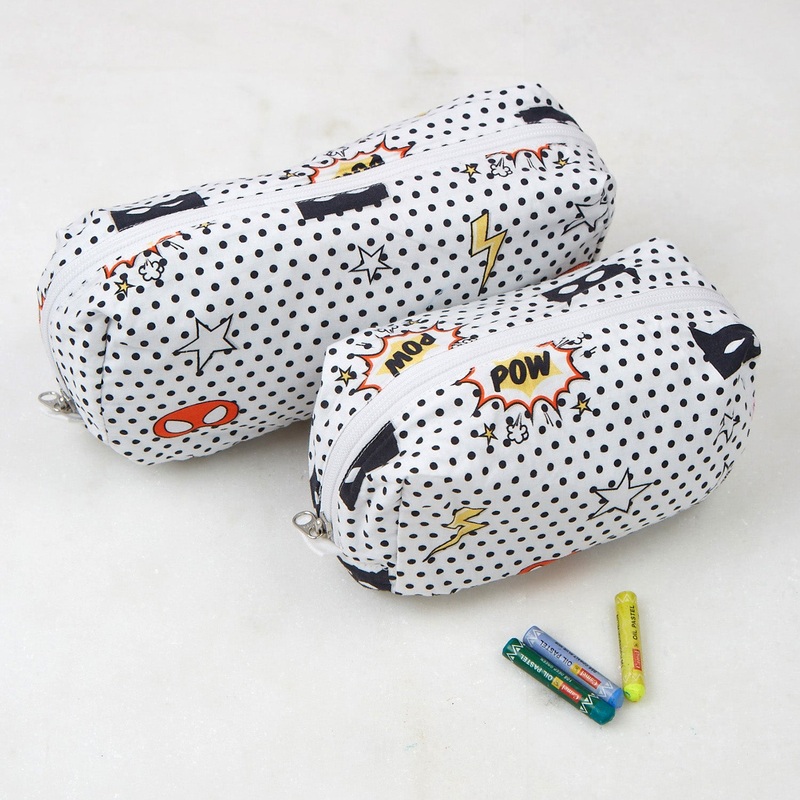 Superhero Organic Travel Pouch