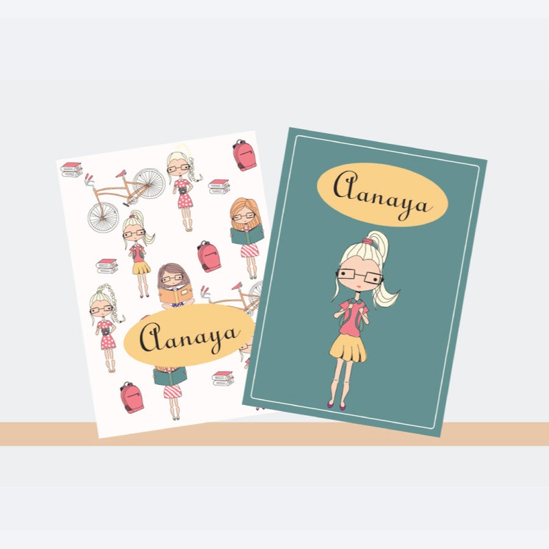 Personalised Notebooks – Missy, Set of 2