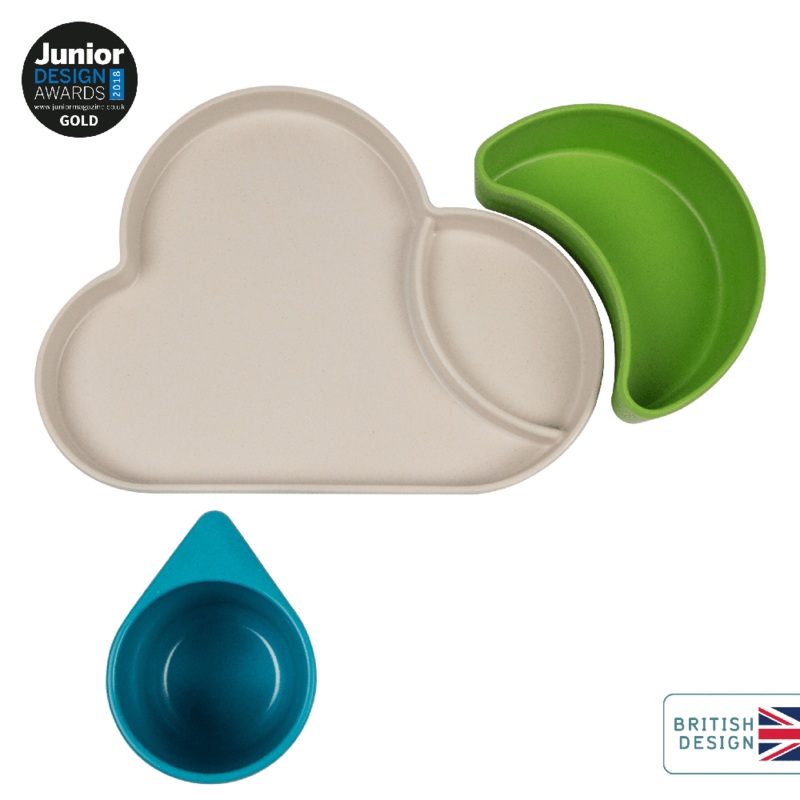 TUM TUM Eco Cloud Dining Set – Blue/Green