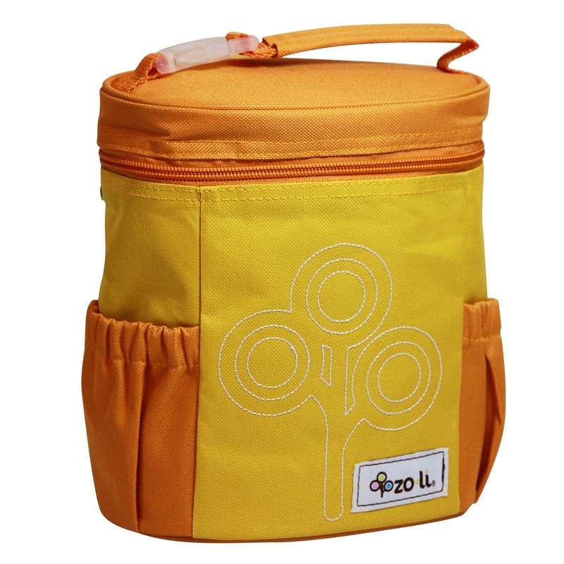 Zoli NOM NOM Insulated Lunch Bag – Orange