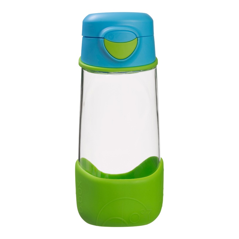 B.Box Tritan Sport Spout Drink Bottle 450ml/ 600 ml – Ocean Breeze Blue Green
