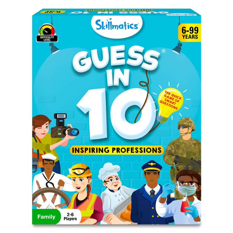 Guess in 10  Inspiring Professions | Card Game of Smart Questions