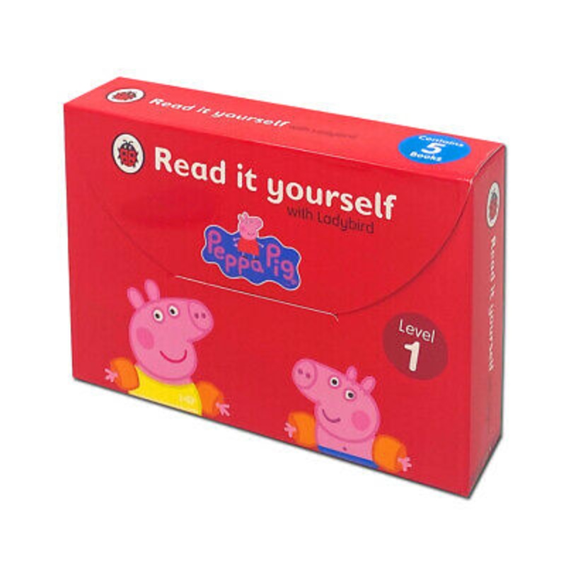 Peppa Pig Read it Yourself Tuck Box – Level 1