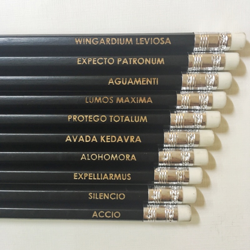 Engraved Enchanted Pencils – Set of 10
