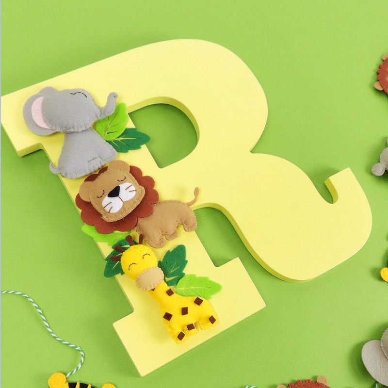 Jungle Themed Personalised Alphabet