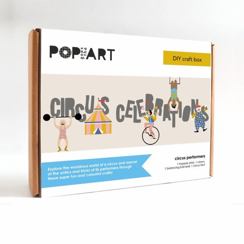 Open and Play Craft Boxes-Circus Celebrations