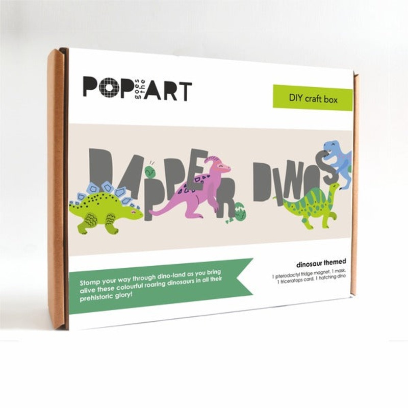 Open and Play Craft Boxes-Dapper Dinos