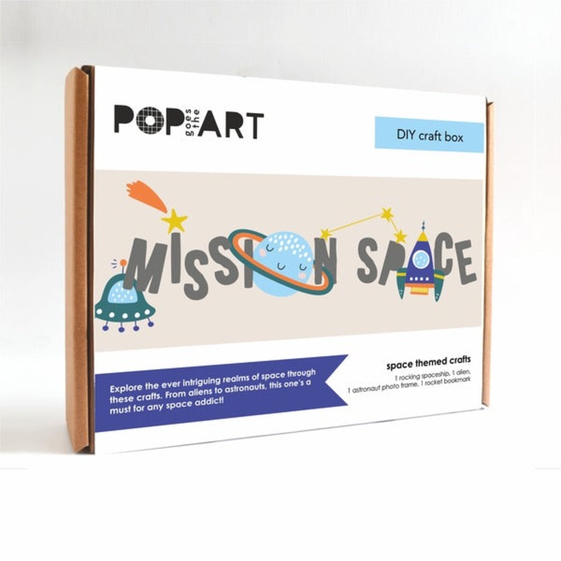 Open and Play Craft Boxes-Mission Space