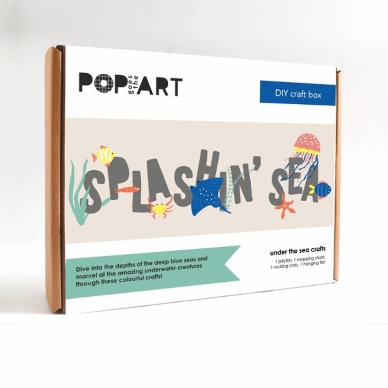 Open and Play Craft Boxes-Splashin’ Sea