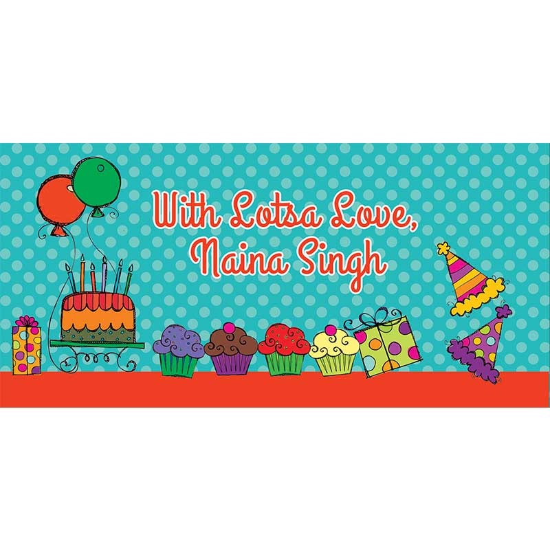 Personalised Envelopes – Celebrate, Set of 25